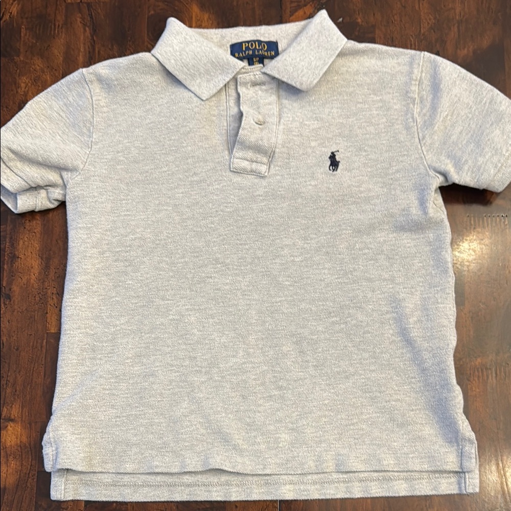 Polo by Ralph Lauren Gray Kids Polo Shirt